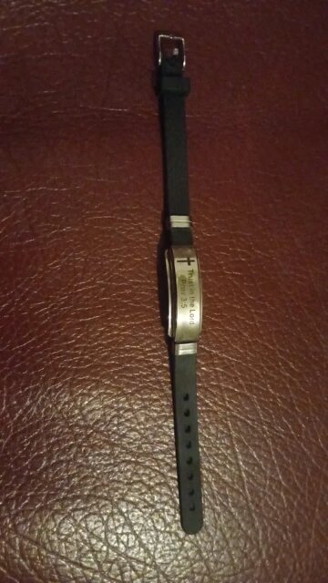 Jesus Cross and Bible Verse Bracelet | CrossBraceletBibleVerse™
