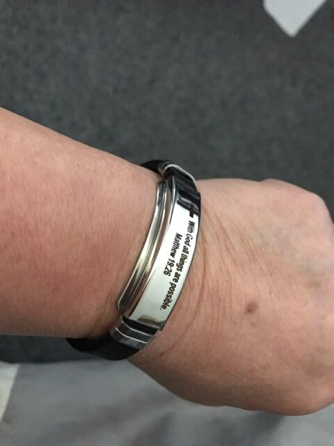 Jesus Cross and Bible Verse Bracelet | CrossBraceletBibleVerse™