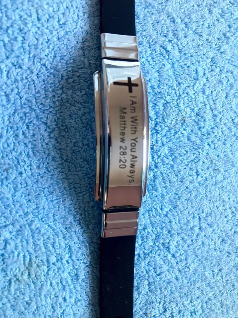 Jesus Cross and Bible Verse Bracelet | CrossBraceletBibleVerse™