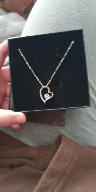 Heart-Shaped Pendant Necklace - Heartfelt Mother's Day Gift