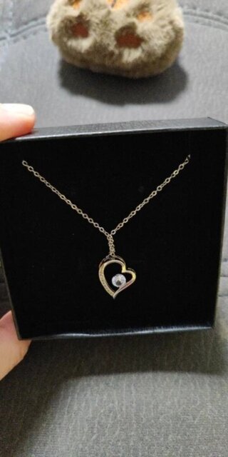 Heart-Shaped Pendant Necklace - Heartfelt Mother's Day Gift