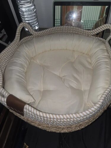 Panier pour chat | Rotin
