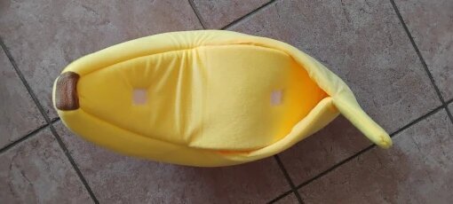Lit pour chat | Banane