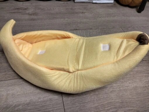 Lit pour chat | Banane