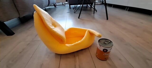 Lit pour chat | Banane