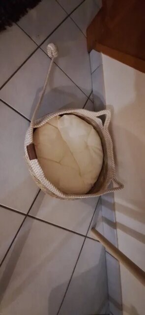 Panier pour chat | Rotin