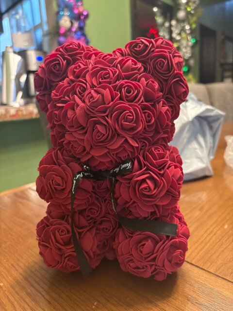 Forever Rose Bear