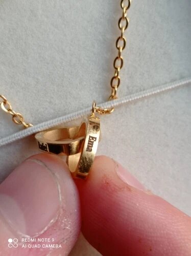 Eternal Rose Box - W/ Engraved Necklace & Real Rose