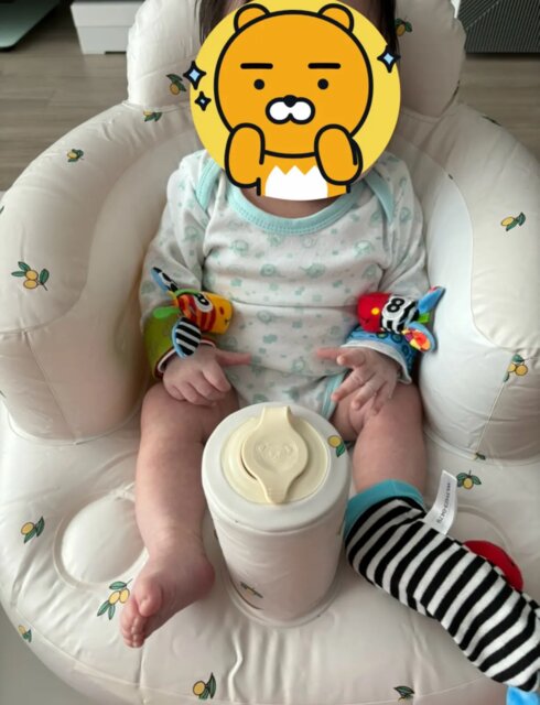 Fauteuil bébé Ourson - Gonflable
