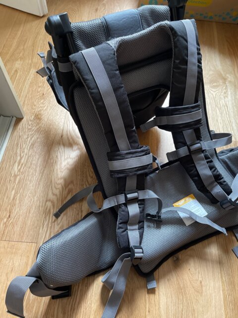 Porte-bébé dorsal pliable Kimelou