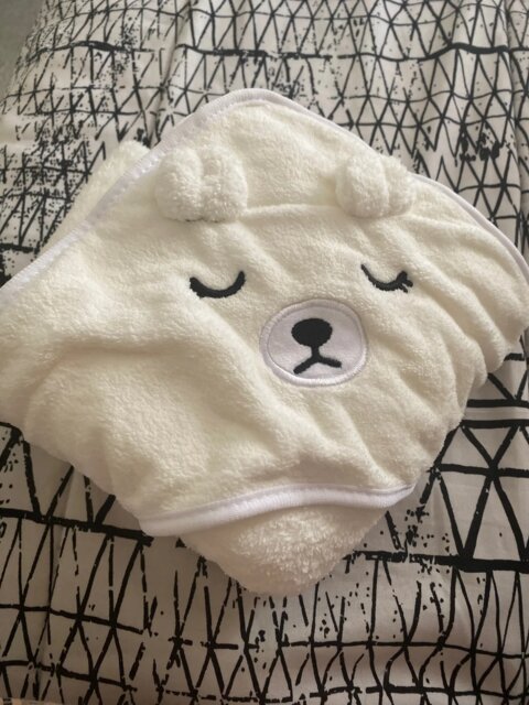 Animal Hooded Bathrobe 