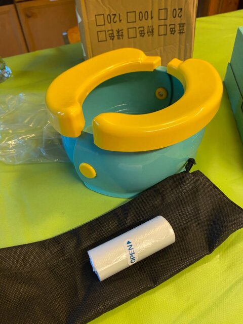 POTTY GO (20 disposable bags Free) 