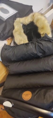 Duvet stroller footmuff