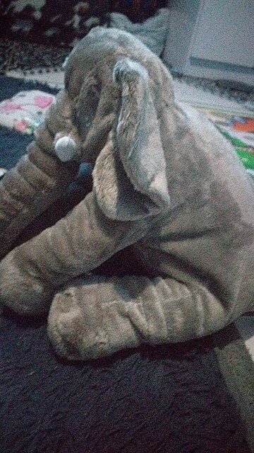 Giant Elephant Plush 