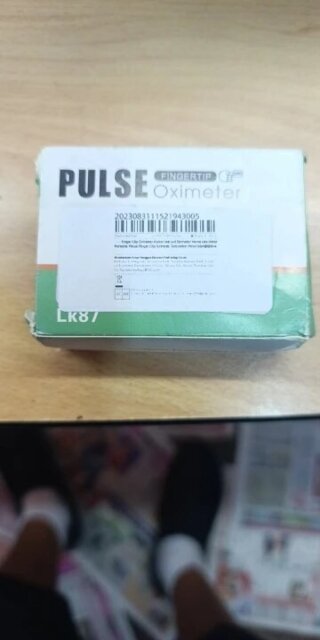 Oxímetro de pulso