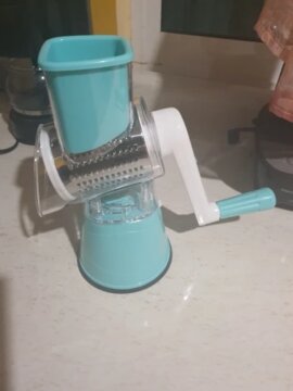 Mandoline Cuisine Rotative  3 EN 1  | MASTERSLICER™ Bleue review