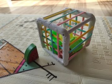 CUBE D'ACTIVITE BEBE |  Cube review