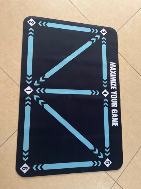 Tapis d'entraînement Football Antidérapant