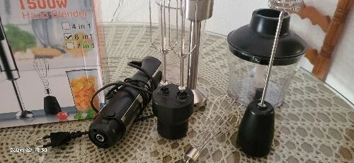 Mixeur et Blender 6 en 1 polyvalent puissant Mixeur 1500w haute gamme