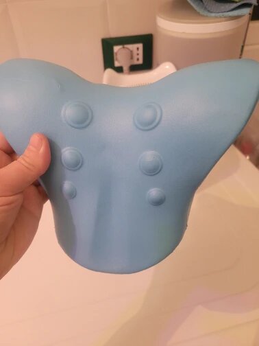 SereniFlex™ NeckEase Therapy Pillow - Shoulder & Cervical Traction Massager for Pain Relief and Alignment