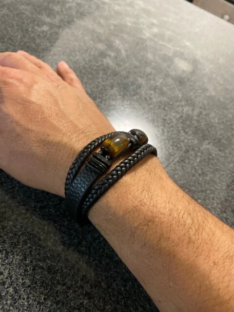 Bracelet homme | Oeil de tigre