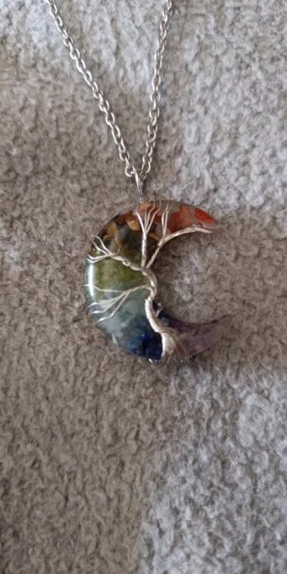 Collier arbre de vie | Clair de lune