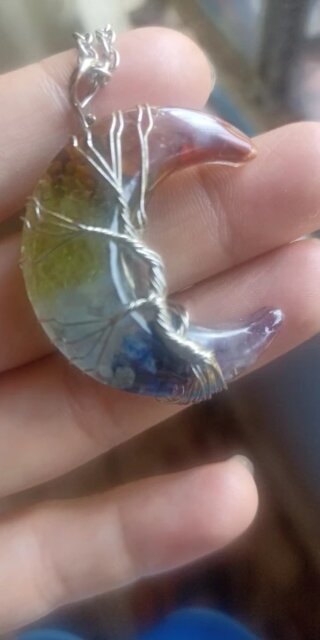 Collier arbre de vie | Clair de lune