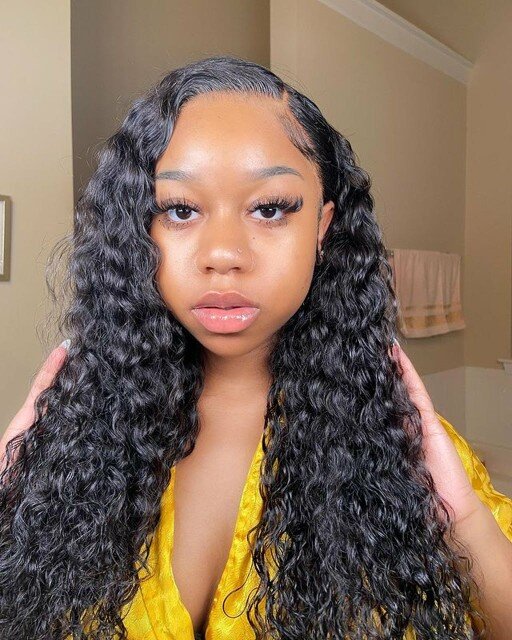 HIHAIR® WATER WAVE HAIR BUNDLE - 100% HUMAN VIRGIN HAIR display picture 2