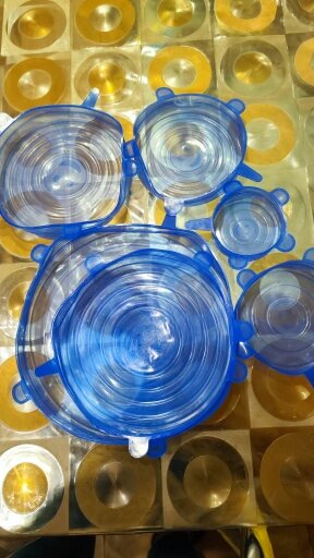 Couvercle silicone extensible | Lot de 6 | EcoloCouvercle™