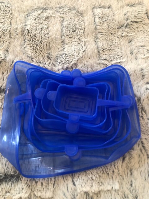 Couvercle silicone extensible | Lot de 6 | EcoloCouvercle™