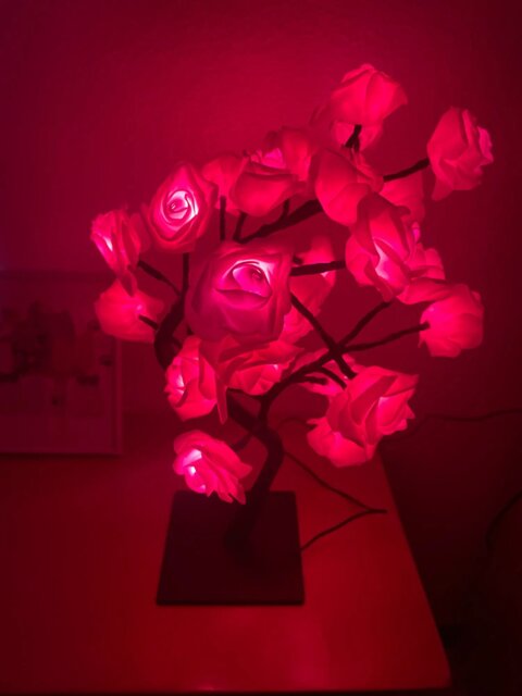Mystic Rose Tree Lamp