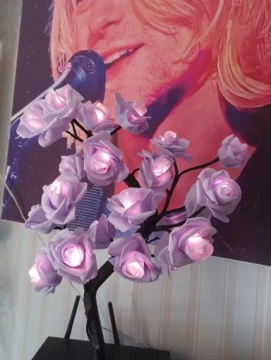 Mystic Rose Tree Lamp