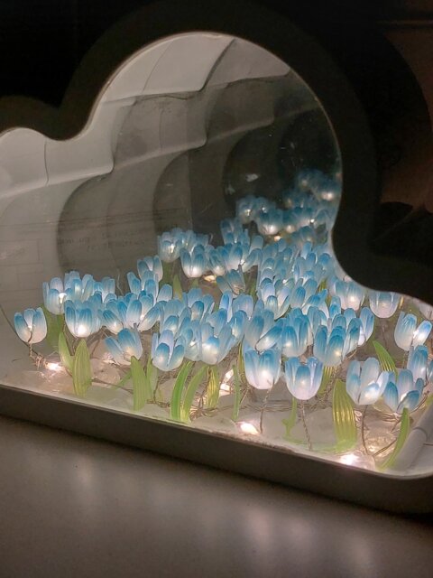 Infinite Petals Mirror