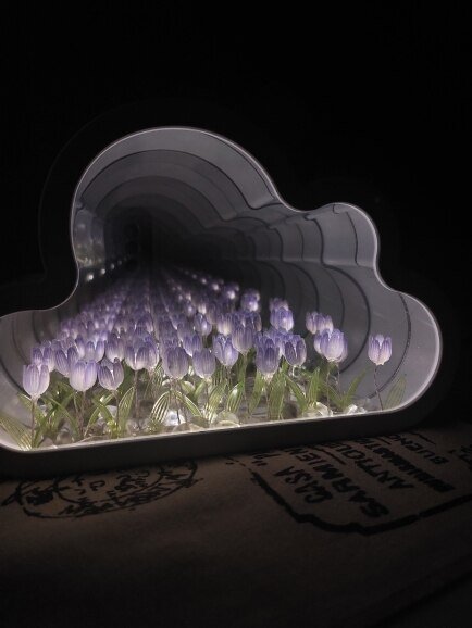 Infinite Petals Mirror