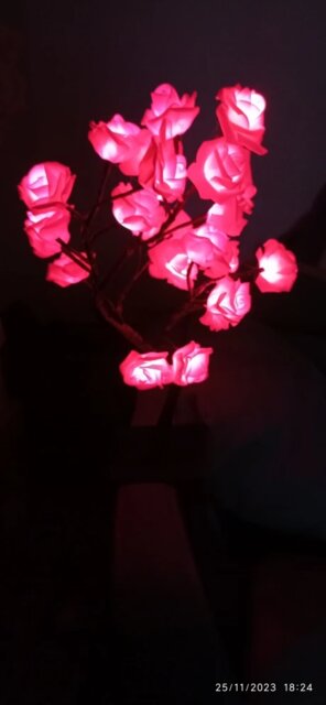 Mystic Rose Tree Lamp