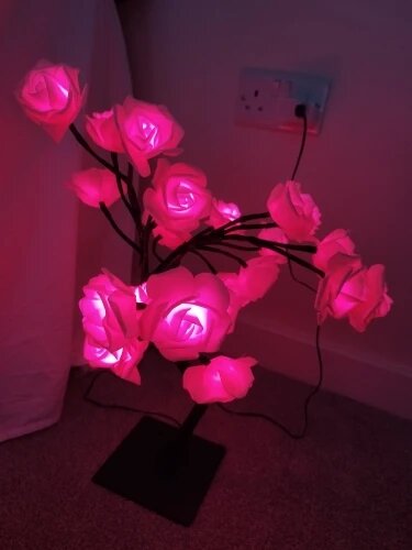 Mystic Rose Tree Lamp