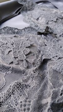 Anya Satin Nightdress- Greyish Blue review