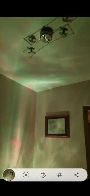 Ocean Wave Aurora Projector Lamp