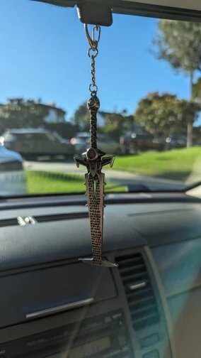 DOOM CRUCIBLE BLADE KEYCHAIN