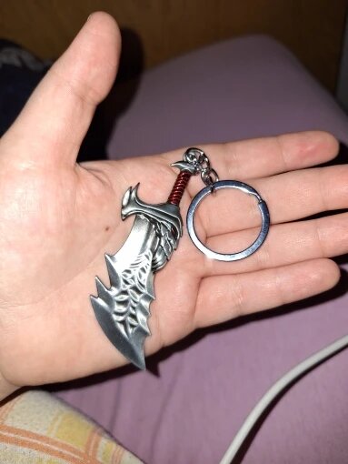 GOD OF WAR KEYCHAINS (Shield - Leviathan axe - Blades of chaos )