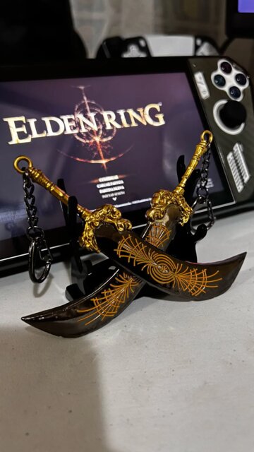 ELDEN RING RADAHNS GREATSWORD KEYCHAINS