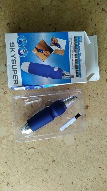 Electric Ear & Nose Hair Trimmer, Vacuum Hair Trimmer