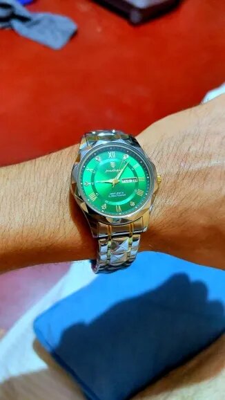 POEDAGAR-WATCH™ montre POEDAGAR luxe pour homme étanche lumineux en acier inoxydable Quartz