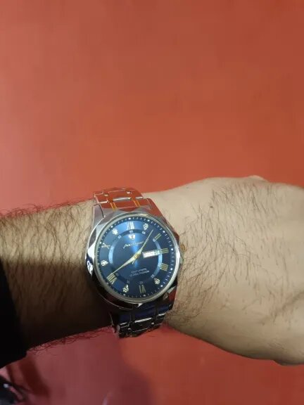 POEDAGAR-WATCH™ montre POEDAGAR luxe pour homme étanche lumineux en acier inoxydable Quartz
