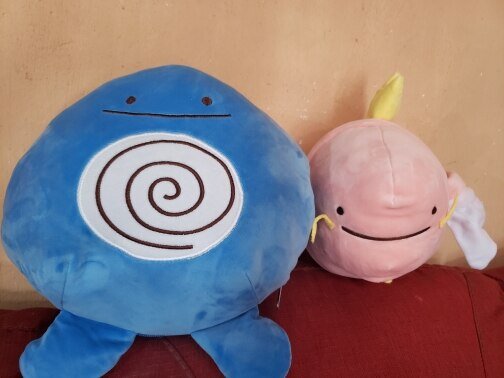 Ditto Plüsch Transform Pokemon Stofftier Kuscheltier