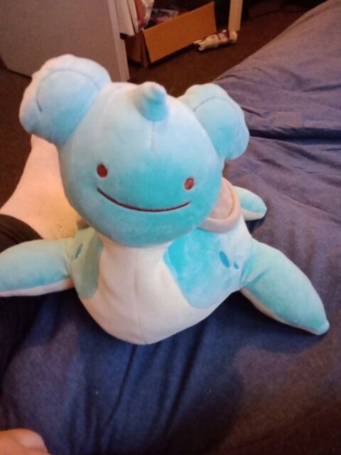 Ditto Plüsch Transform Pokemon Stofftier Kuscheltier