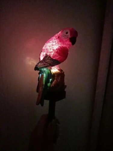 Owl Solar Garden Light - Waterproof LED Solar-Powered Animal Stake Light for Outdoor Path, Lawn, and Yard Decoration