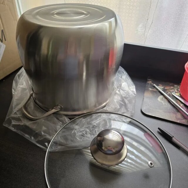 Marmite en inox