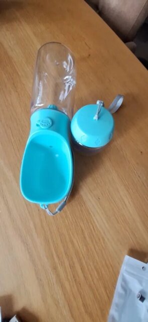 Portable Dog Cat Water Bottle with Storage Food and Water Container for Puppy Pets dogs Feeder Bowl Outdoor Travel Pet supplies